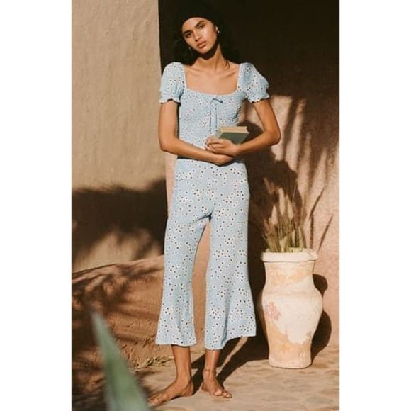 Faithfull the Brand Pants - FAITHFULL THE BRAND Della Daisy Jumpsuit NEW